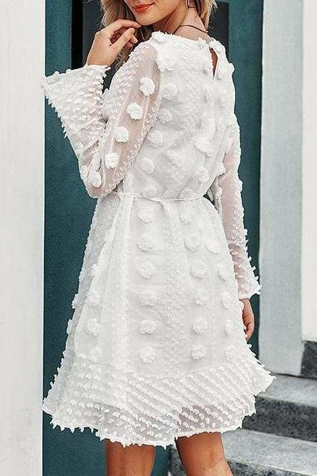 Mimi Pom Pom Dress - Clothing
