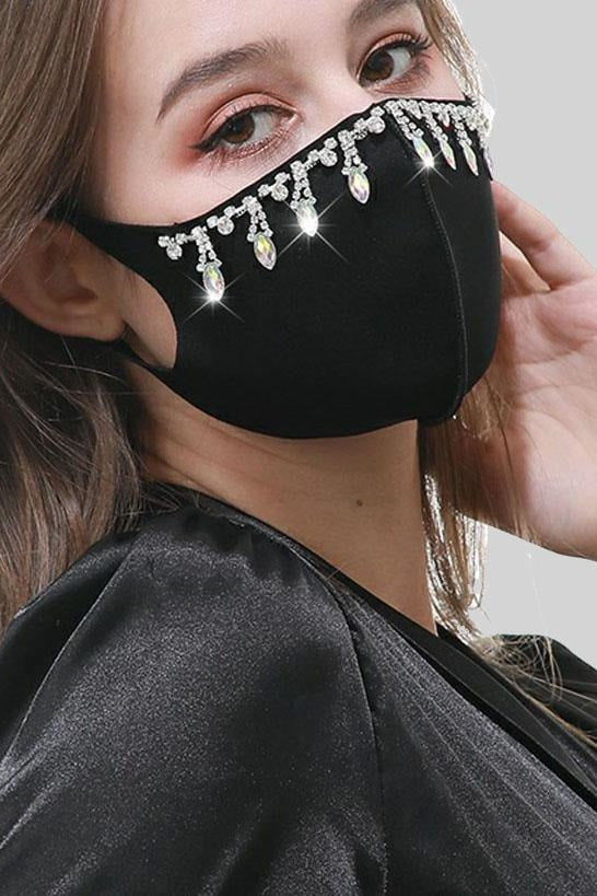 Mini Crystal Mask - Tear Drop - Accessories