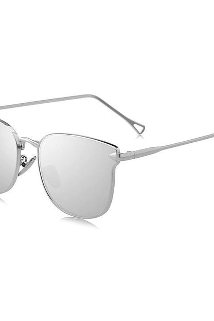 Mirror Mirror Sunglasses - Silver - Sunglasses