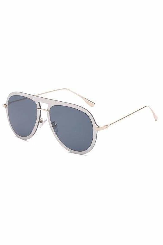 Nia Aviators - Grey - Sunglasses