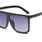 Oversized Ombre Shades - Black - Sunglasses
