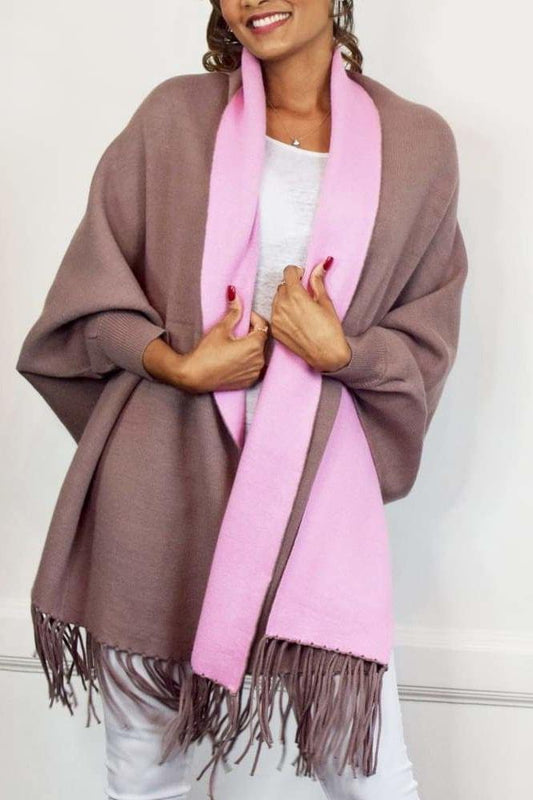 Oversized Sleeve Scarf - Scarves