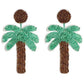 Palm Bead Earrings - Jewelry