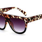 Paparazzi Top Flat Sunglasses - Brown - Sunglasses