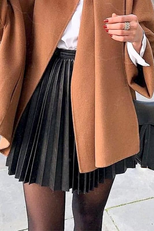 Priscilla Pleated Skirt - Clothing