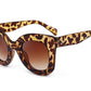 See Me Cat Eye Sunglasses - Leopard - Sunglasses