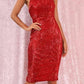 Shayla Halter Dress - Red / XS - Clothing