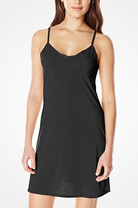 Sheer Wear Slip - Black / M - Slips