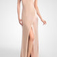 Silk Georgette Gown - X-Small / Blush - Clothing