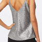 Summer Fashion Casual Bling Sequins Tops Sexy Strapless Camis Tee Top Female Women’s Sleeveless Vest Blusas Femininas Clothing