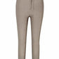 Stephanie High Waist Pants - Brown / L - Clothing