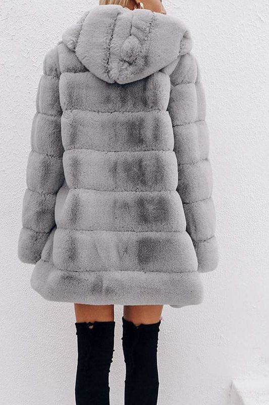 Trixie Faux Fur Coat - Jackets