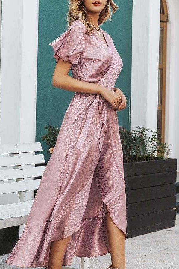 Wrapped Up Maxi Dress - Clothing
